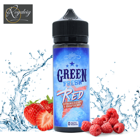 e-liquid Green Fresh 100ml strawberry raspberry fresh