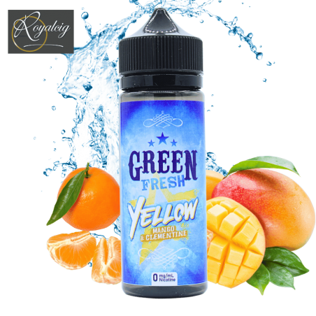 e-liquide Green Fresh 100ml mangue clémentine fraîche