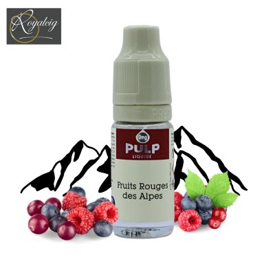 Saveur myrtille, cassis et fraise des bois – e-liquide PULP