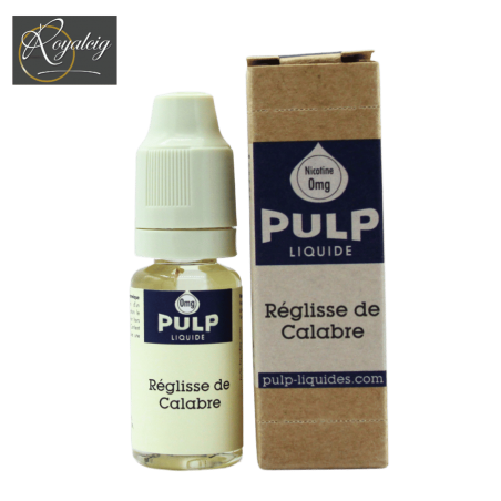 E-liquide Réglisse de Calabre PULP 10ml – flacon