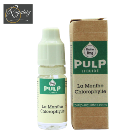 E-liquid Mint Chlorophyll PULP 10ml - bottle