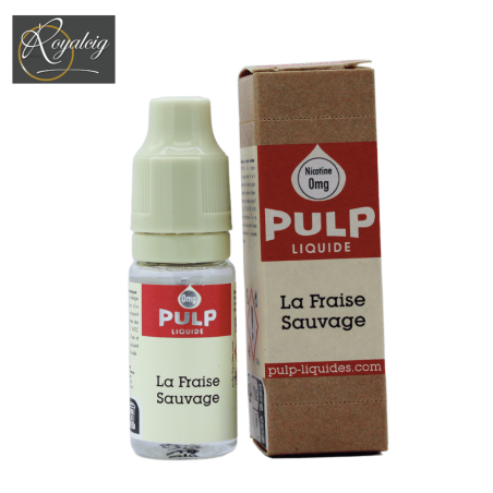 E-liquide La Fraise Sauvage PULP 10ml – flacon