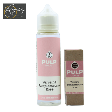 Fresh and fruity E-liquid made in France - PACK Verbena Pink Grapefruit PULP