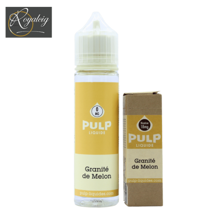 PACK Granité de Melon PULP 60ml – flacon et boosters
