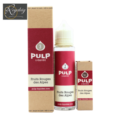 Fruchtige E-Liquids hergestellt in Frankreich - Pack Fruits Rouges des Alpes PULP