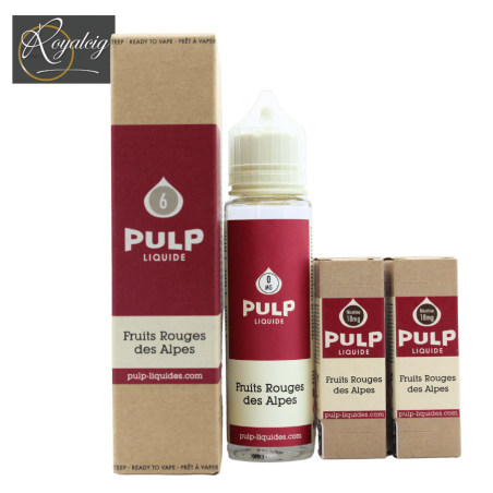 Frutos rojos de los Alpes PULPA 60 ml