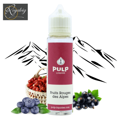 Strawberry, raspberry and blueberry flavour - e-liquid PULP