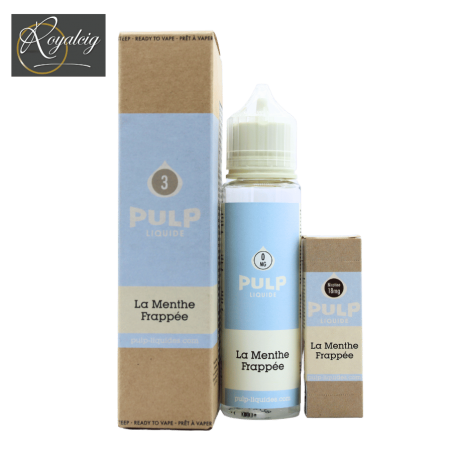 E-liquido mentolato made in France - PACK La Menthe Frappée PULP