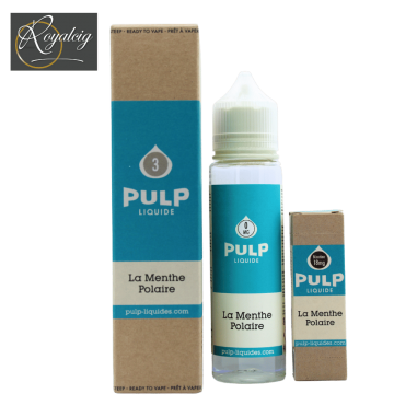 E-liquido mentolato prodotto in Francia - PACK La Menthe Polaire PULP