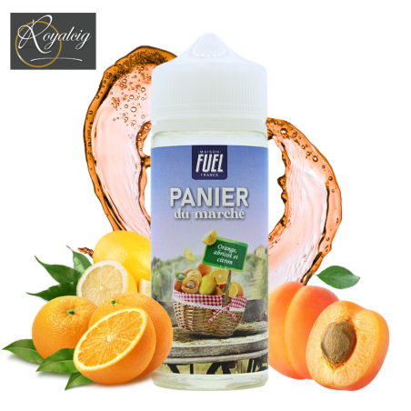 E-liquide Orange Abricot Citron - Panier du Marché 100ml