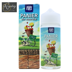 E-líquido Fresa y Sandía Amarillo Market Basket 100ml 2