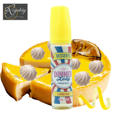 E-LÍQUIDO TARTA DE LIMÓN 50 ML DINNER LADY