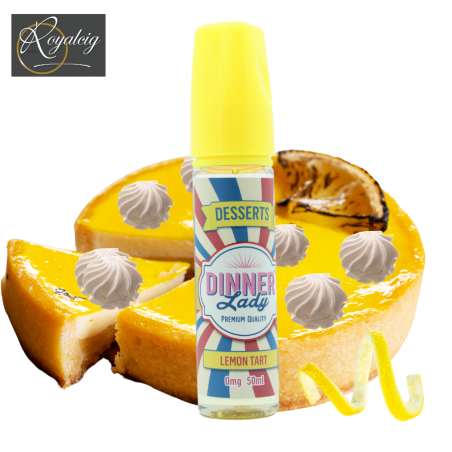 E-LIQUIDE LEMON TARTE 50 ML DINNER LADY