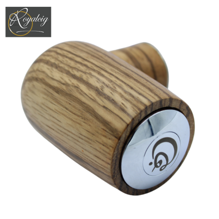 Vista lateral del e-pipe BILLIARD - acabado en madera noble