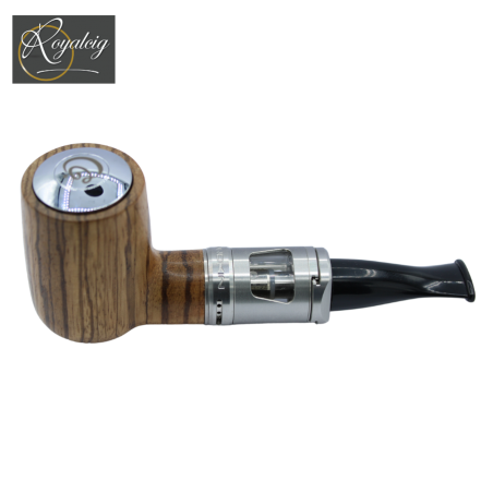Kit completo de pipa electrónica BILLIARD - Créavap madera zebrano