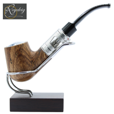 Kit complet pipe électronique Créavap Bent Zébrano – vue assemblée