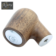 Pipa elettronica piegata in legno di noce - Créavap 2