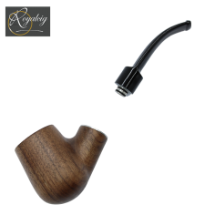 Pipa elettronica piegata in legno di noce - Créavap