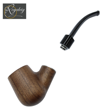 Bent hand-crafted finish - walnut wood