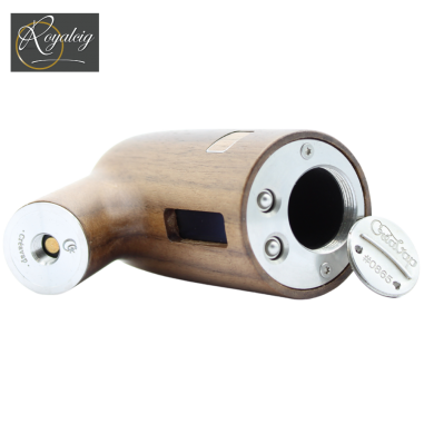 Gandalf electronic pipe in walnut wood - Créavap