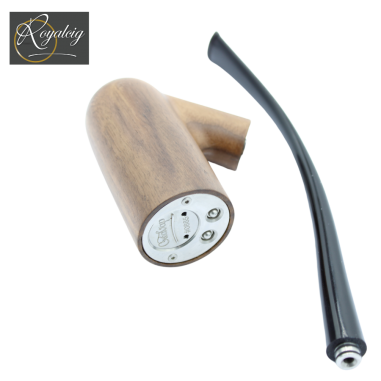 Natural walnut wood finish - Gandalf handmade pipe