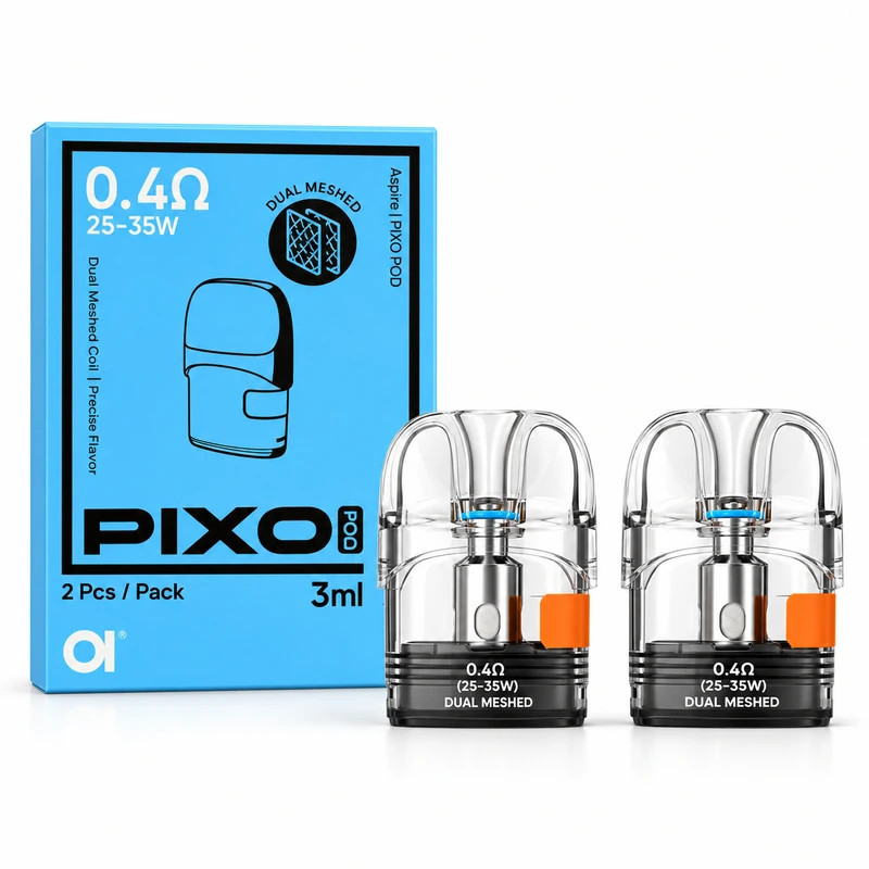 Cartucce Pixo Dual Mesh Aspire 3 ml x2 | RoyalCig