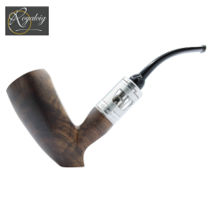 Kit complet pipe électronique Dublin Créavap Noyer – vue globale