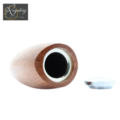 Pipe électronique Dublin 18650 Créavap en Rosewood – vue latérale 2