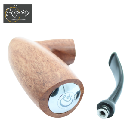 Kit completo E-Pipe Dublin 18650 Rosewood - Créavap.