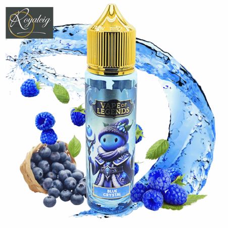 E-liquid Blue Crystal 50ml - Blueberry and blue raspberry flavours