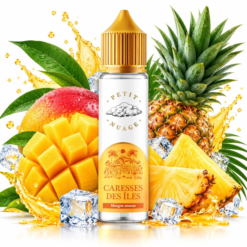 E-liquide Caresses des Îles 50 ml – Petit Nuage