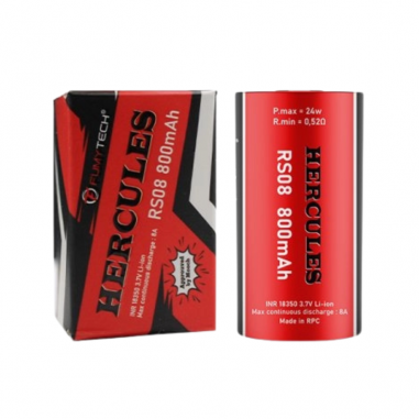 Battery RS08 18350 800mAh 8A - Hercules by Fumytech