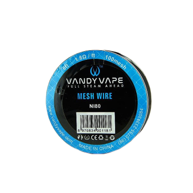 MESH WIRE COIL NI80-100 VANDY VAPE