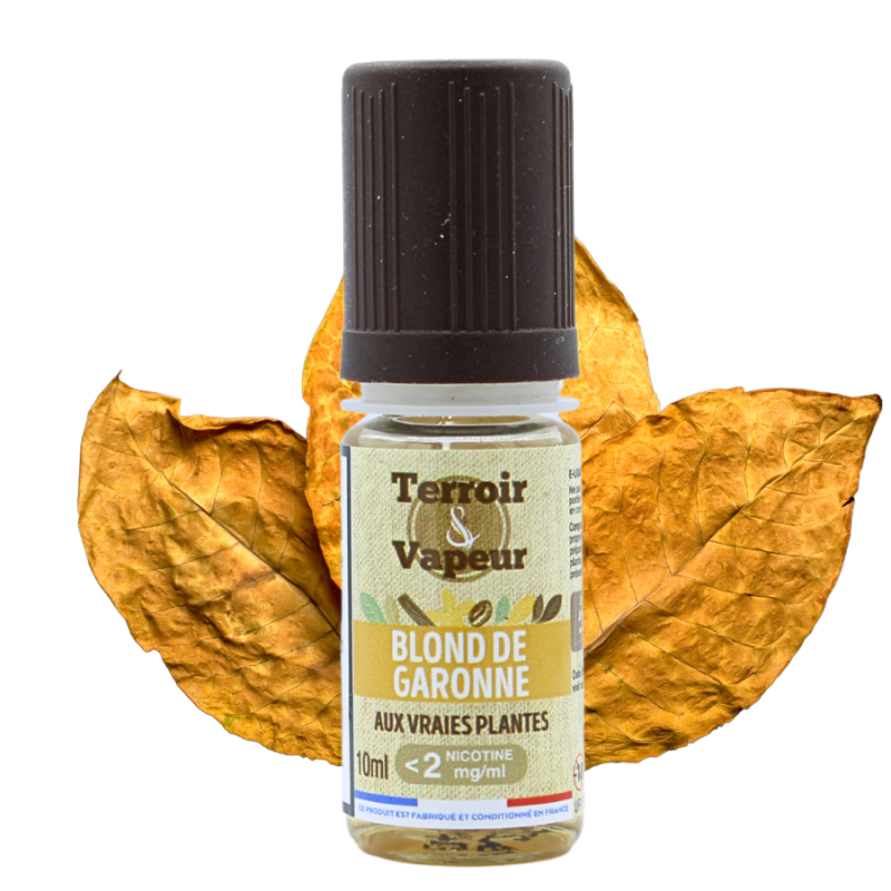 E-liquide Blond de Garonne 10 ml – Terroir et Vapeur