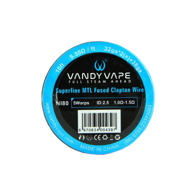 FILO CLAPTON FUSO MTL SUPERFINE VANDY VAPE