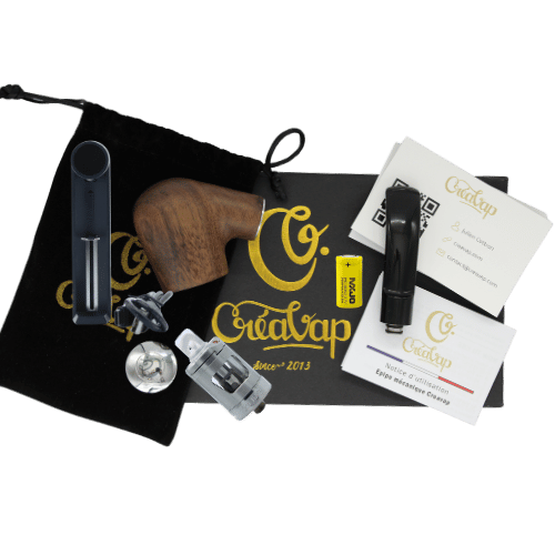 E-pipe Bent Noyer et son contenu