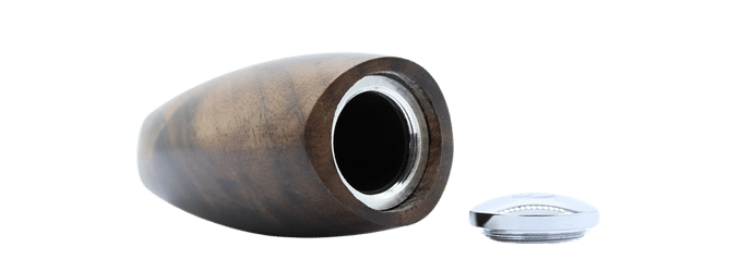 compartiment e-pipe de l’accu ouvert