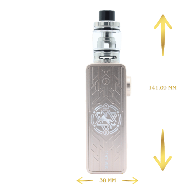 Dimensions du kit Centaurus M100 - Lost Vape