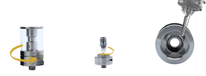 remplisage e-pipe Kamry K1000